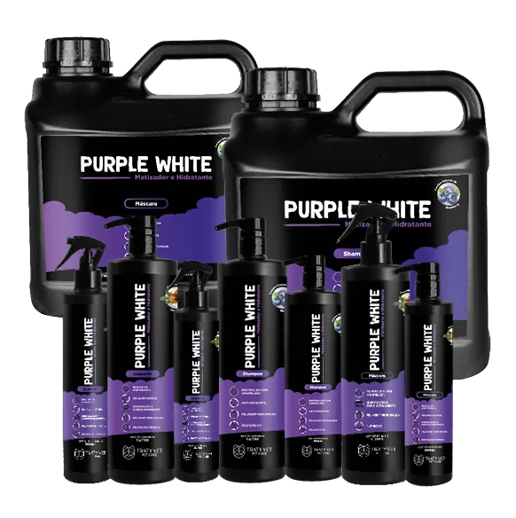 Purple White